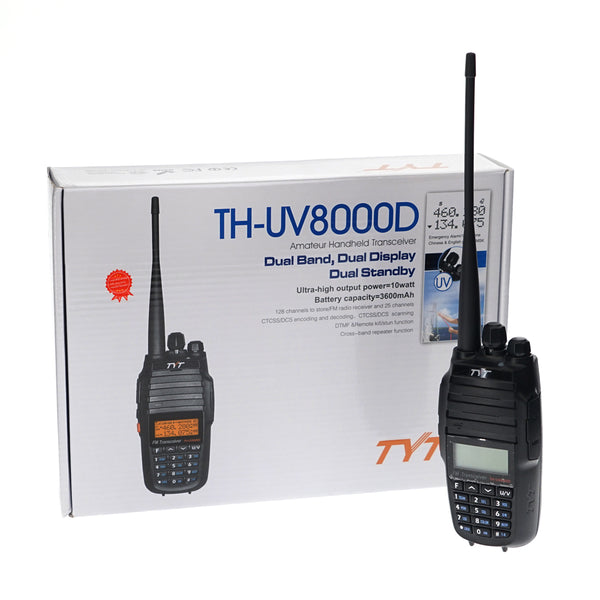 TYT TH-UV8000D Handheld Transceiver Two Way Radio – Testing
